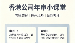 搞懂香港公司年审,外贸新手必看的合规指南